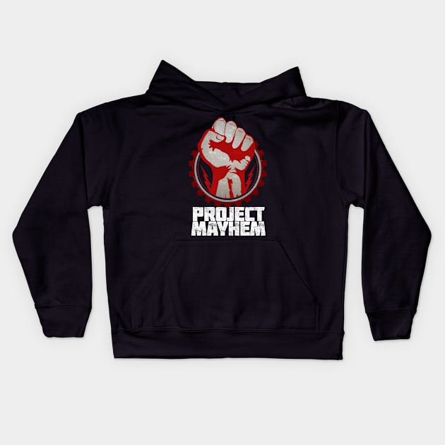 Project Mayhem Kids Hoodie by HellwoodOutfitters